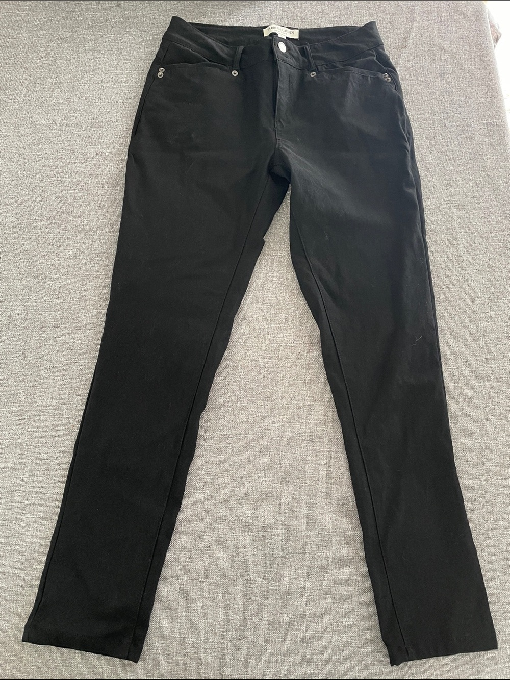Slim Fit Black Skinny Pants for Women